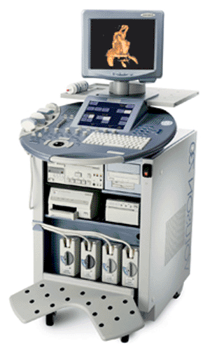 Image: The Voluson Expert series platform (Photo courtesy of GE Healthcare).